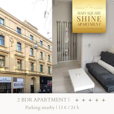 Luxurios And Historic Apartment "Shine" - Right On The Main Square Zagreb Exterior photo