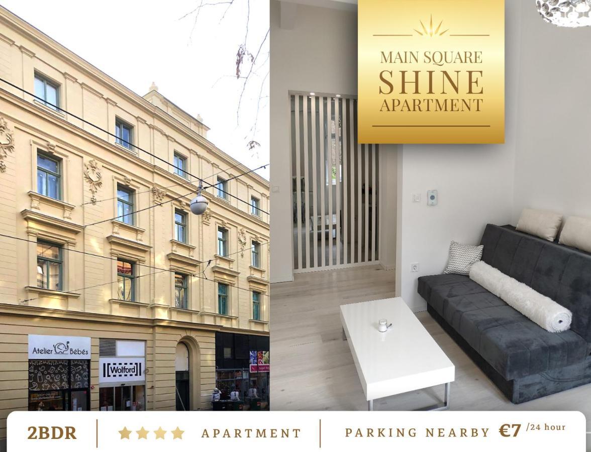 Luxurios And Historic Apartment "Shine" - Right On The Main Square Zagreb Exterior photo