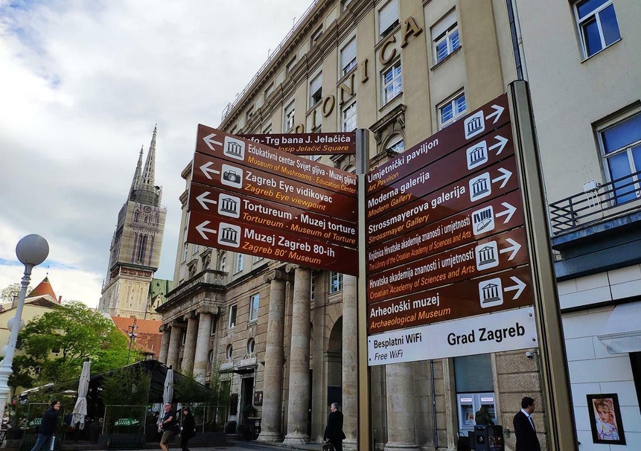 Luxurios And Historic Apartment "Shine" - Right On The Main Square Zagreb Exterior photo