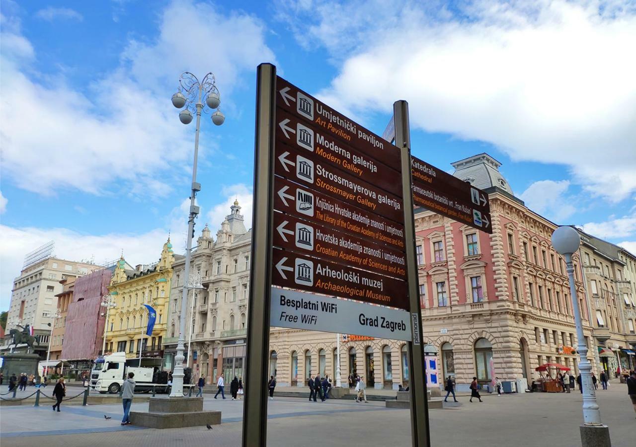 Luxurios And Historic Apartment "Shine" - Right On The Main Square Zagreb Exterior photo